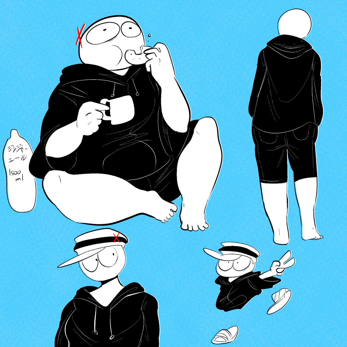 「#MeFLasEX ふくよか。」|MFLのイラスト