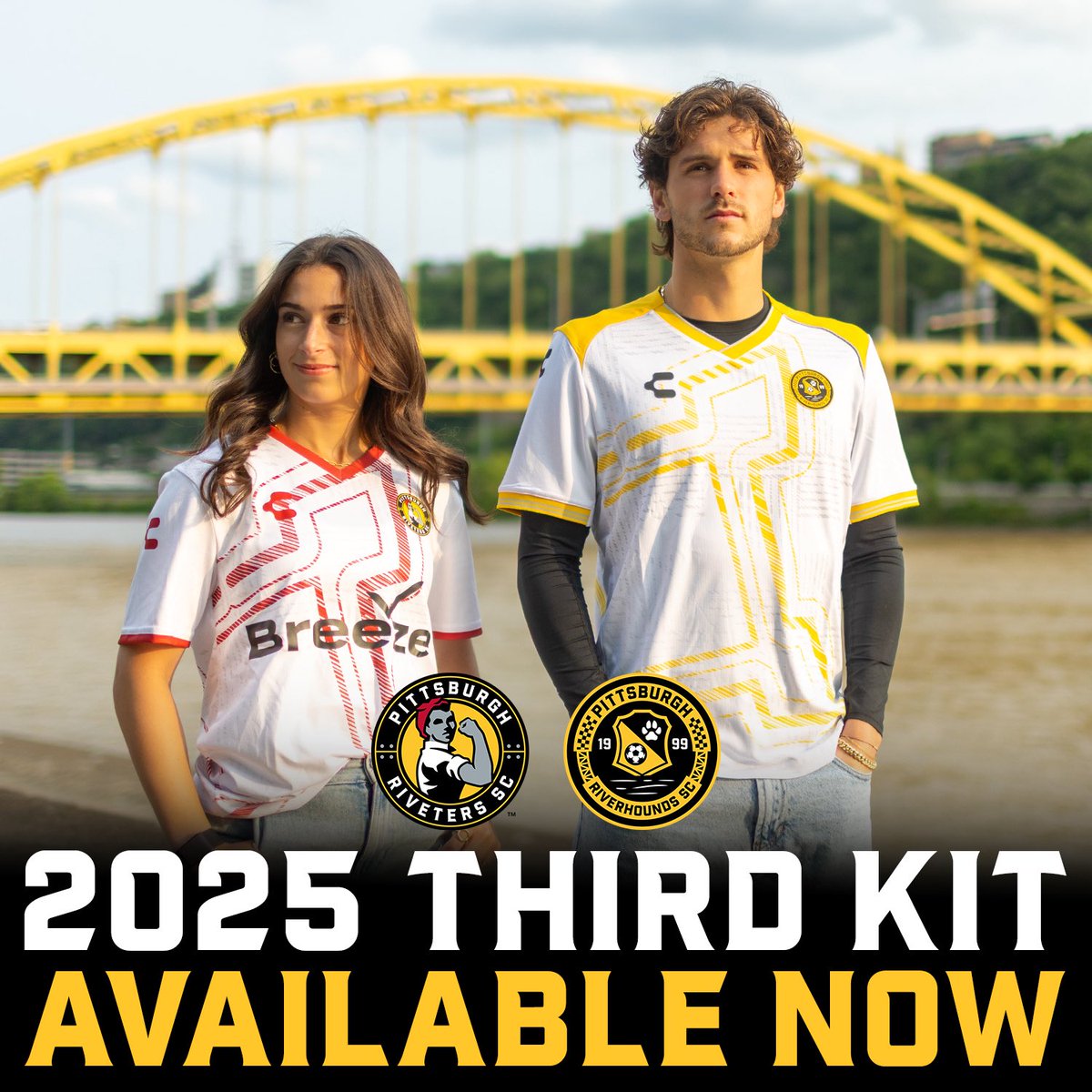 The newest looks. 💥 

Get yours now: tr.ee/shopPRSC

#Grittsburgh #RivetersRise
