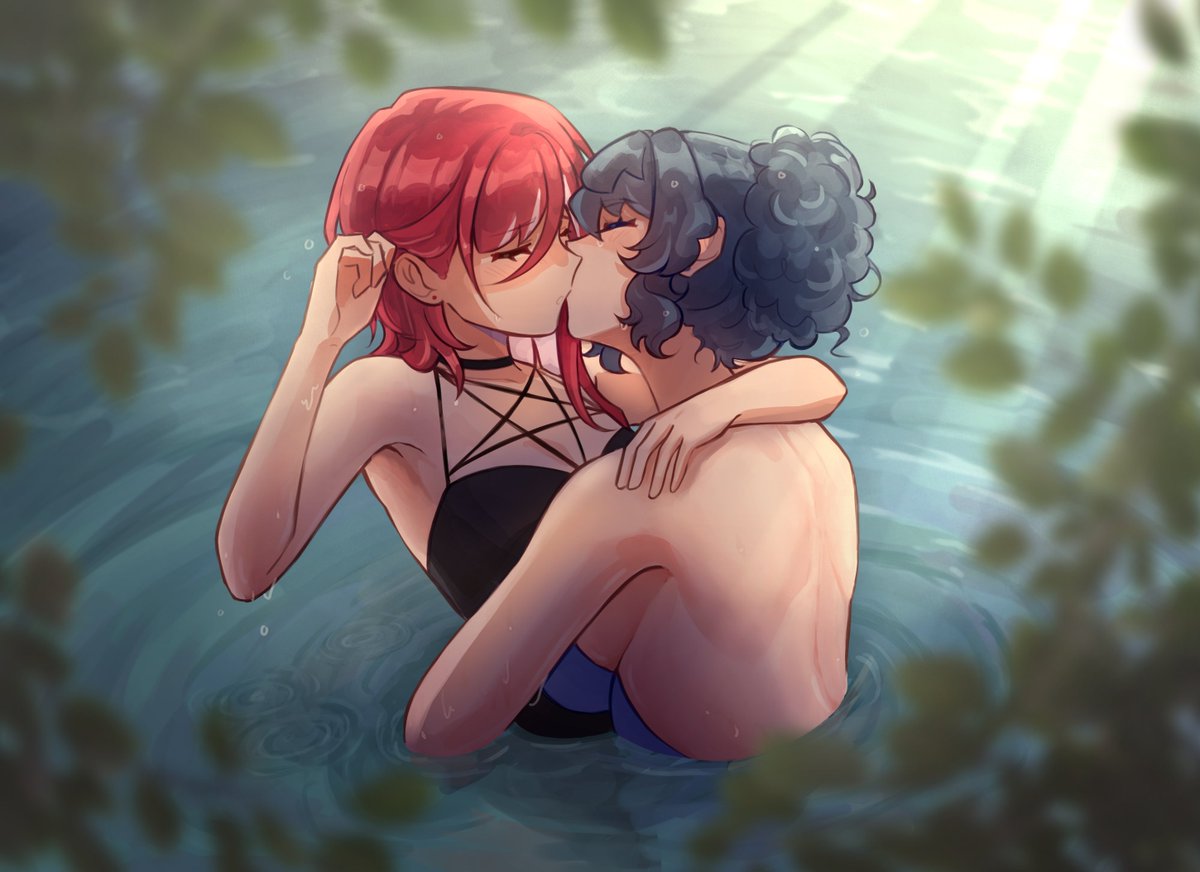 [ 女体化 , つむ夏 ]
#femstarsweek2025 Day 7 - Summer

a little kissie to finish the week off 👩‍❤️‍💋‍👩👩‍❤️‍💋‍👩👩‍❤️‍💋‍👩