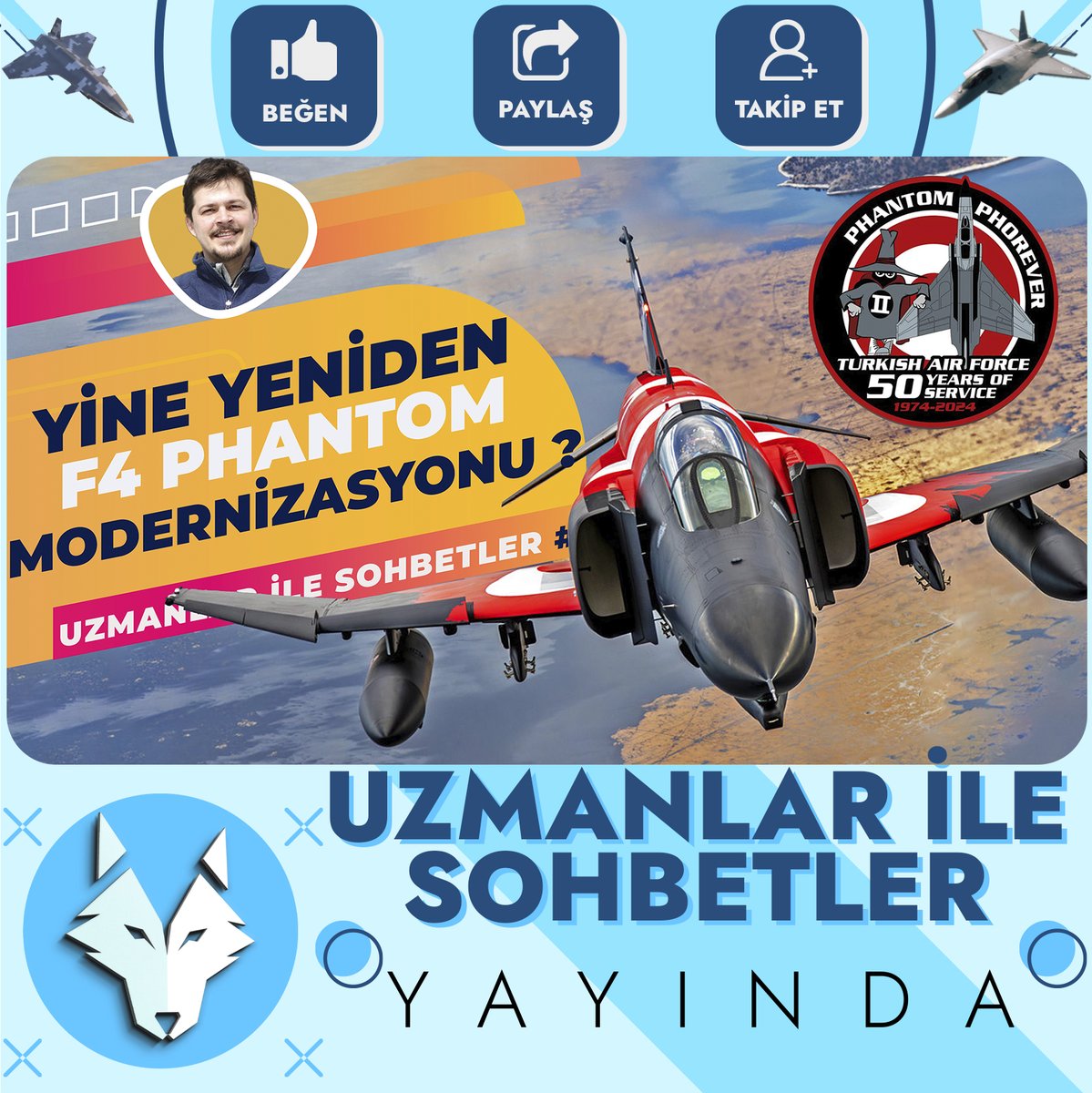 kanerkurt's tweet photo. 📢Yine Yeniden F-4 Phantom Modernizasyonu
🔗https://t.co/15oPgfCWbm
#aselsan #f4 #f4e2020 #f4phantom #f4e #f4eterminator #modernizasyon #savunmasanayi #milliteknolojihamlesi #türkhavakuvvetleri #turaf #turkishairforce https://t.co/TtYWb26GHh