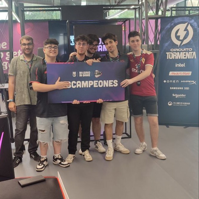 Circuito Tormenta | VALORANT (@tormentavales) on Twitter photo ¡El campeón de las #EsportsSeriesMadrid es <a href="/NGU_eSports_/">NGU eSports</a>!
Consiguen la victoria en la parada de <a href="/MadridinGame/">Madrid in Game</a>💥
¡Enhorabuena!🥳
GG también a <a href="/VolkanicTeam/">VOLKANIC</a> como subcampeones👏🏽 ¡El campeón de las #EsportsSeriesMadrid es <a href="/NGU_eSports_/">NGU eSports</a>!
Consiguen la victoria en la parada de <a href="/MadridinGame/">Madrid in Game</a>💥
¡Enhorabuena!🥳
GG también a <a href="/VolkanicTeam/">VOLKANIC</a> como subcampeones👏🏽