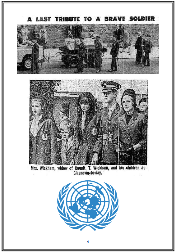 curraghhistory's tweet image. Remembering Comdt. Thomas P. Wickham, who’s anniversary occurs today. Comdt. Wickham was killed while serving as an UN Observer in Syria with the UNTSO Mission in 1967, may his sacrifice and that of his family be always remembered.
curragh.info/archives/Comdt…