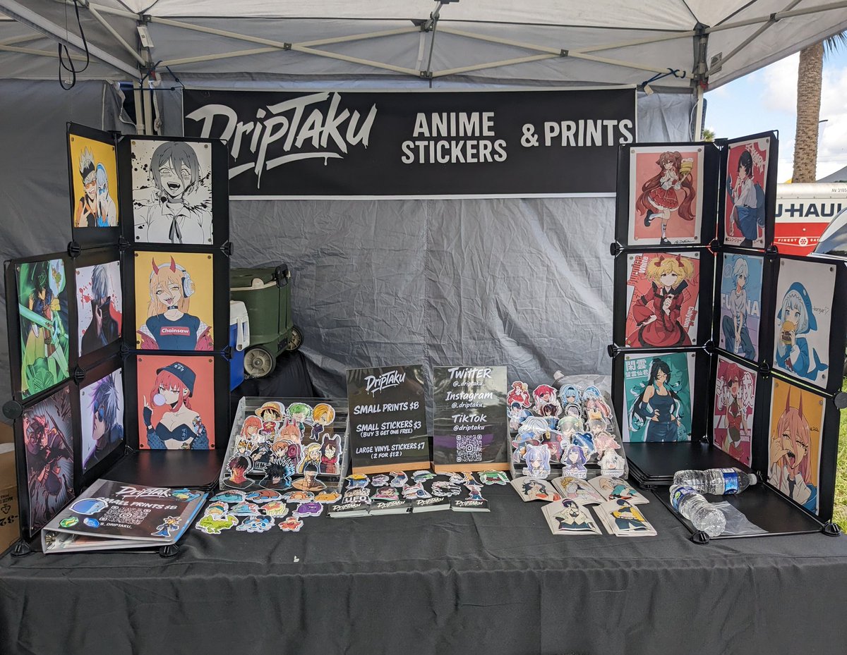 Setup at Saigon Night Market Orlando 💯