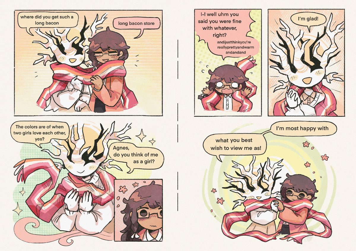 [ #oc ] long bacon with a side of deity gender