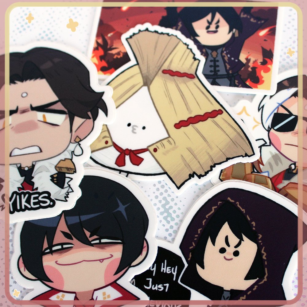 Some of my old stickers are back up and ready for grabs ˗ˏˋ ★ ˎˊ˗ 
| teiahnart.storenvy.com |