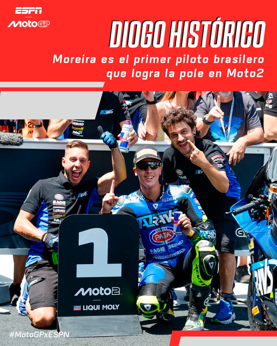 Brasil samba al ritmo de Diogo #Moreira. 🇧🇷☝️

#AragonGP