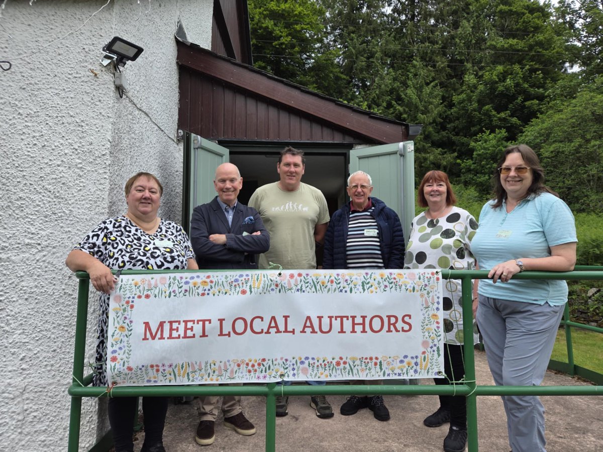 CookBurchett's tweet photo. The Kirkmahoe Writers event went well on Saturday with great workshops, author panel, readings and music. We want more folks coming along next year. #sarahburchettcook #writingevents https://t.co/sjjMVR0BRU