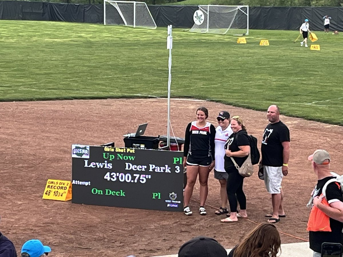 Way to go Camille!  3rd in State! Congratulations!! <a href="/DP_Athletics/">Deer Park Athletics</a> <a href="/DeerParkSchools/">Deer Park Schools</a>