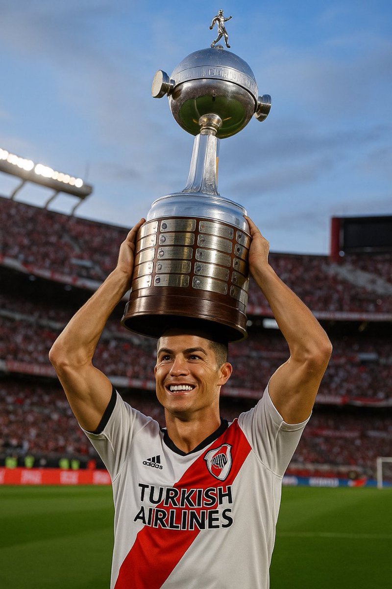 Dale bicho,  veni ganala y quedas como el mejor de la historia 

#cr7ariver