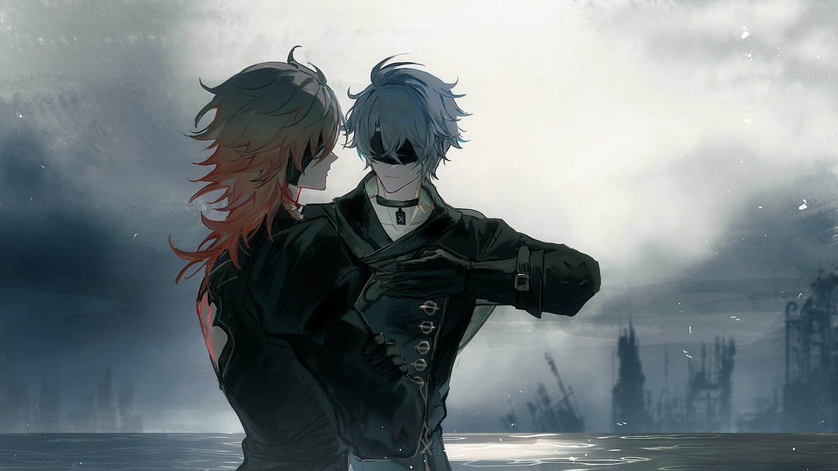 qlz233's tweet image. 一切事物都是为了被毁灭而设计,我们被困在重复生与死的螺旋之中。
这是诅咒,还是惩罚?
我们能否有一天会起身反抗交给我们无解谜题的神?
(NieR和厄敌的适配度好高TT遂画
#phaidei #厄敌