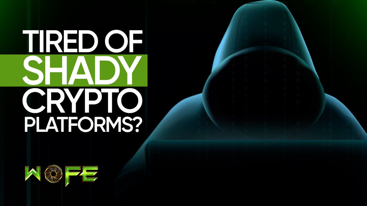 wofeio's tweet photo. Tired of shady crypto platforms?

Many platforms claim to be fair — but hide behind dark algorithms:

– Hidden market makers
– Insider advantages
– Price manipulation

At WOFE, what you see is what you bet. Nothing more.
Bet with confidence. Bet with transparency. https://t.co/vImHi02uaD