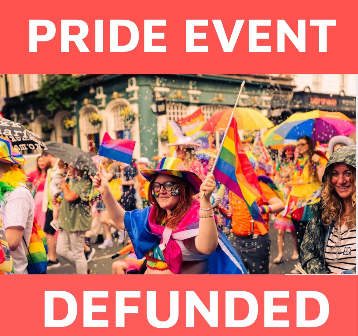 🚨 BREAKING : Reform's Staffordshire County Council has REFUSED to pay for this year's August “pride parade”.

In a statement Reform said that it’s not a good use of taxpayers money.

Should the rest of the UK defund pride events?
