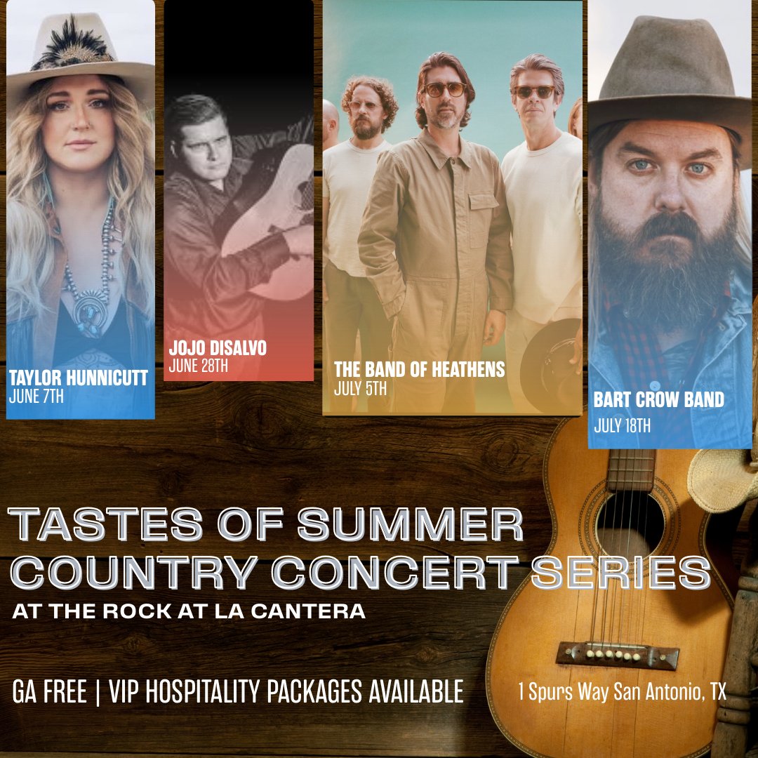 The Rock at La Cantera (@rockatlacantera) on Twitter photo Taylor Hunnicutt kicks off our Tastes of Summer: Country Concert Series at The Rock at La Cantera!
๐๏ธFREE General Admission! bit.ly/4dDZBgZ Taylor Hunnicutt kicks off our Tastes of Summer: Country Concert Series at The Rock at La Cantera!
๐๏ธFREE General Admission! bit.ly/4dDZBgZ