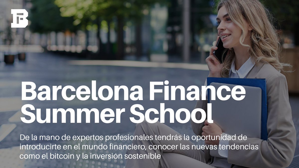Iníciate en las finanzas, en la economía y en los mercados financieros de la mano de expertos profesionales con la Barcelona Finance Summer School 🚀

🔹30 junio al 4 de julio
🔹Presencial

Apúntate aquí 👉 bit.ly/469qWn9

#BarcelonaFinanceSummerSchool