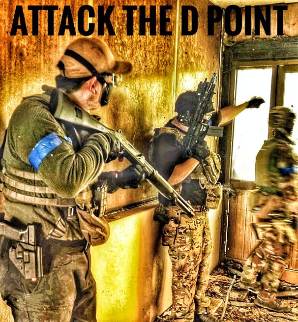 D포인트를 공격하라.