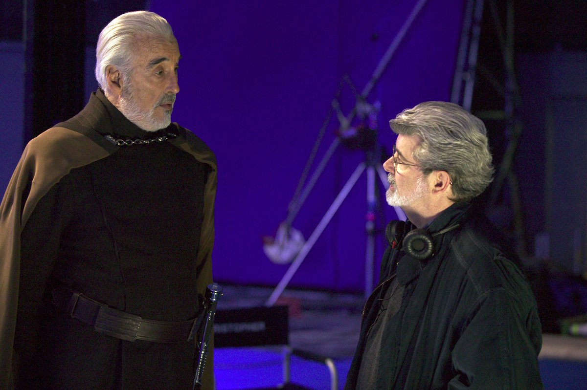 sw_holocron's tweet photo. Sir Christopher Lee passed away on this day 10 years ago. May the Force be with you always ❤️ https://t.co/BFZtHoR0ud