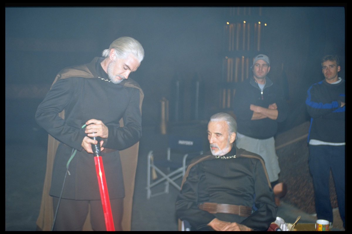 Sir Christopher Lee passed away on this day 10 years ago. May the Force be with you always ❤️