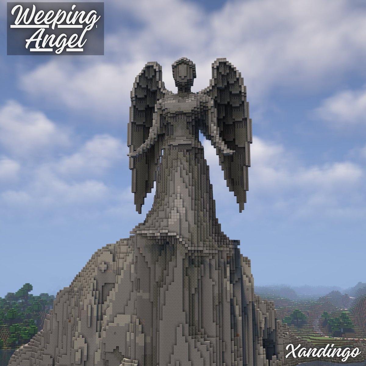 Weeping Angel Statue

Built all on stream in my 3-year old HARDCORE world!

Watch me build more cool stuff like this at twitch.tv/xandingo !!

#minecraft #minecraftbuild #minecrafthardcore #mcyt
