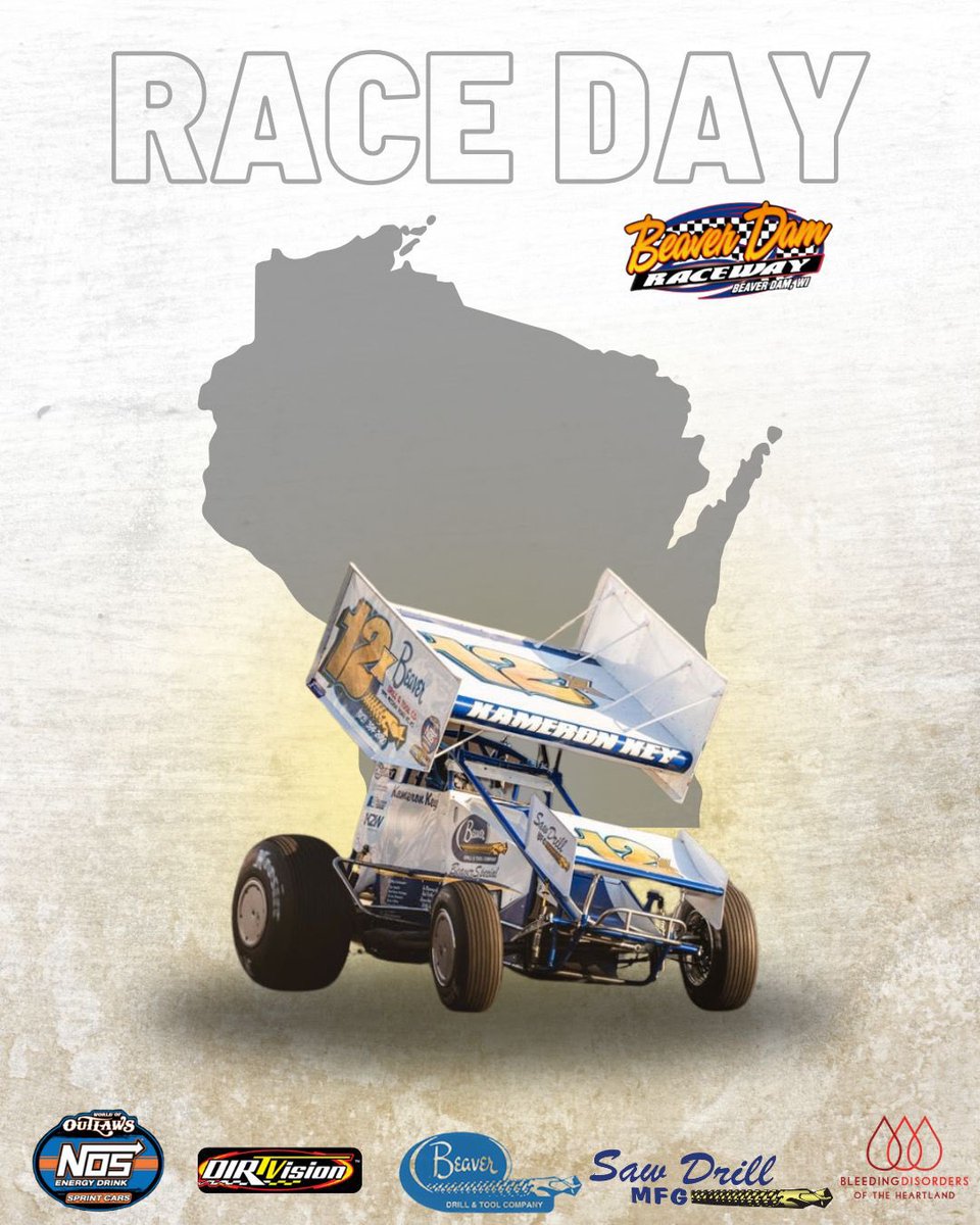 Beaver Racing Team (@beaverracing12x) on Twitter photo Itโs race day!
The 12X is headed north to Wisconsin๐ค
๐<a href="/BD_Raceway/">Beaver Dam Raceway</a>
๐๏ธ<a href="/WorldofOutlaws/">World of Outlaws</a>
๐บ<a href="/dirtvision/">DIRTVision</a>
<a href="/kameronkey_21/">Kameron Key</a>
*Come get your Beaver Racing merch at Beaver Dam available in our trailer* Itโs race day!
The 12X is headed north to Wisconsin๐ค
๐<a href="/BD_Raceway/">Beaver Dam Raceway</a>
๐๏ธ<a href="/WorldofOutlaws/">World of Outlaws</a>
๐บ<a href="/dirtvision/">DIRTVision</a>
<a href="/kameronkey_21/">Kameron Key</a>
*Come get your Beaver Racing merch at Beaver Dam available in our trailer*