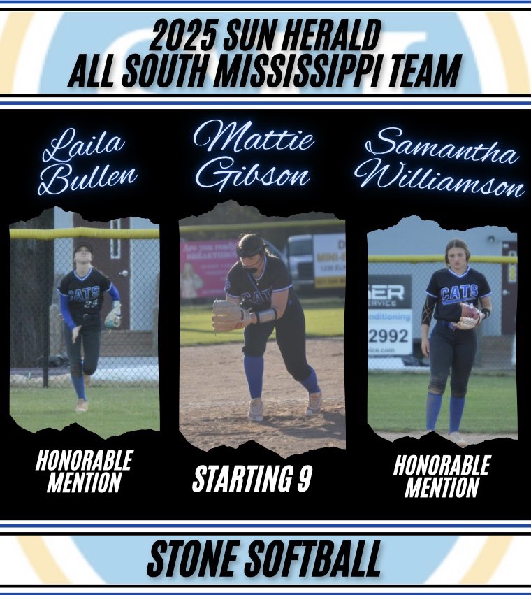 Sending out a congrats to three of our Lady Cats being named to All South Mississippi Teams. Thank you to Sun Herald for acknowledging these girls and their accomplishments. <a href="/sunherald/">Sun Herald</a>