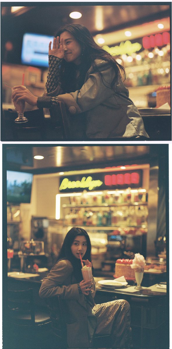 minjuihllit's tweet photo. Felt like I walked into an old film scene, with vintage filters, warm lighting, and a cozy drink in hand. Before I knew it, someone caught me mid-laugh, mid-sip, mid-moment. Nothing fancy—just a soft pause in a long day that felt like a secret only I got to keep. https://t.co/TUr1ENNgQi