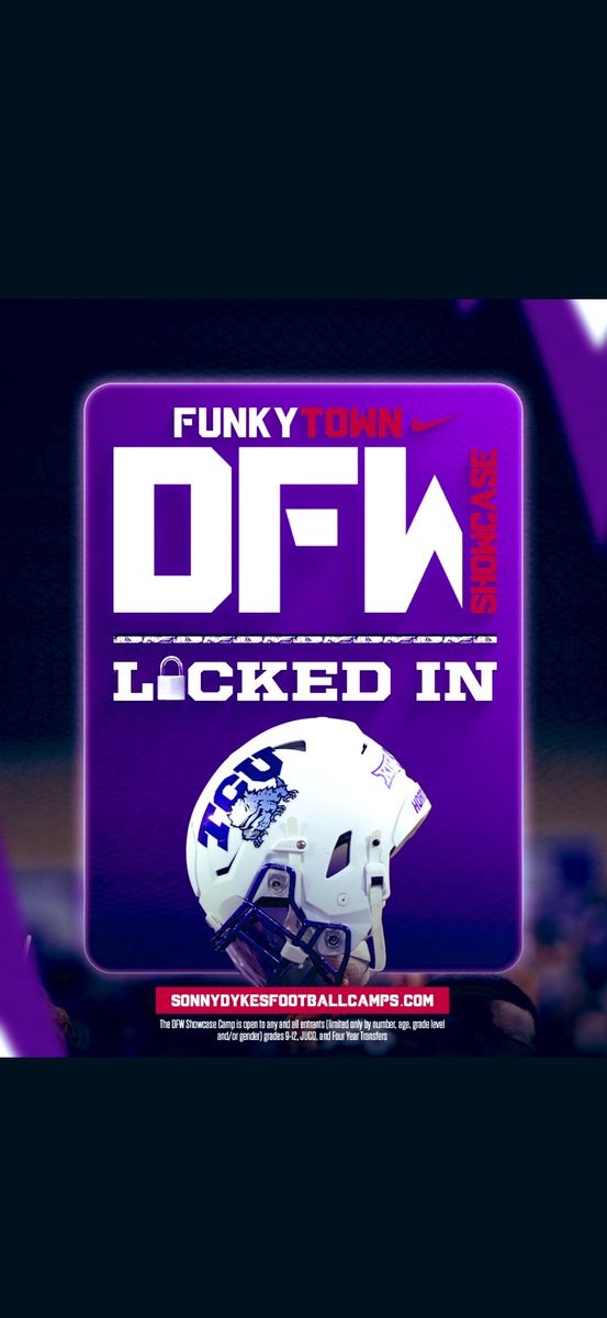 I will be at the TCU Mega Camp!!
<a href="/LDKep/">Landon Keopple</a> <a href="/klose_trey/">Trey Klose</a> <a href="/lukepardee/">Luke Pardee</a> <a href="/RylanStamn/">Rylan Stamn</a> <a href="/coachkreutzmann/">Coach EJ Kreutzmann</a>