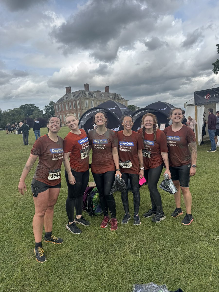South Yorkshire Orthopaedics (@syorksorthoregs) on Twitter photo Before and after! With some very muddy bits in between. Great fun at Wolf Run, and only a few scrapes and bruises!
Still plenty of time to chuck us a couple of quid for a fantastic cause. <a href="/DayOneTrauma/">Day One Trauma Support</a>
justgiving.com/page/syorthowo… Before and after! With some very muddy bits in between. Great fun at Wolf Run, and only a few scrapes and bruises!
Still plenty of time to chuck us a couple of quid for a fantastic cause. <a href="/DayOneTrauma/">Day One Trauma Support</a>
justgiving.com/page/syorthowo…