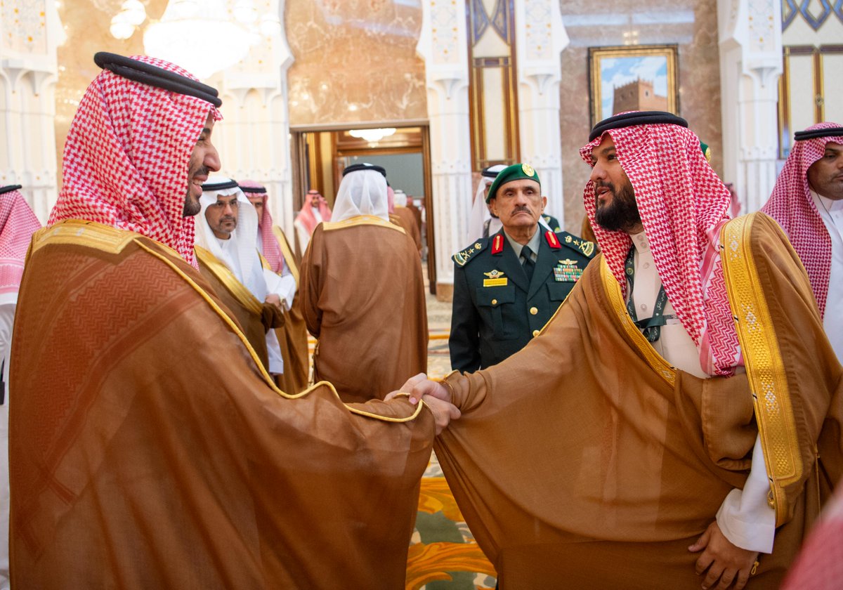 AlRiyadh's tweet photo. 📸 صور | جانب من الحفل الذي أقامه #ولي_العهد نيابةً عن الملك

https://t.co/3azNLGJBqu
#جريدة_الرياض

#يسر_وطمأنينة | #حج_1446هـ https://t.co/tPRoTXE1JO