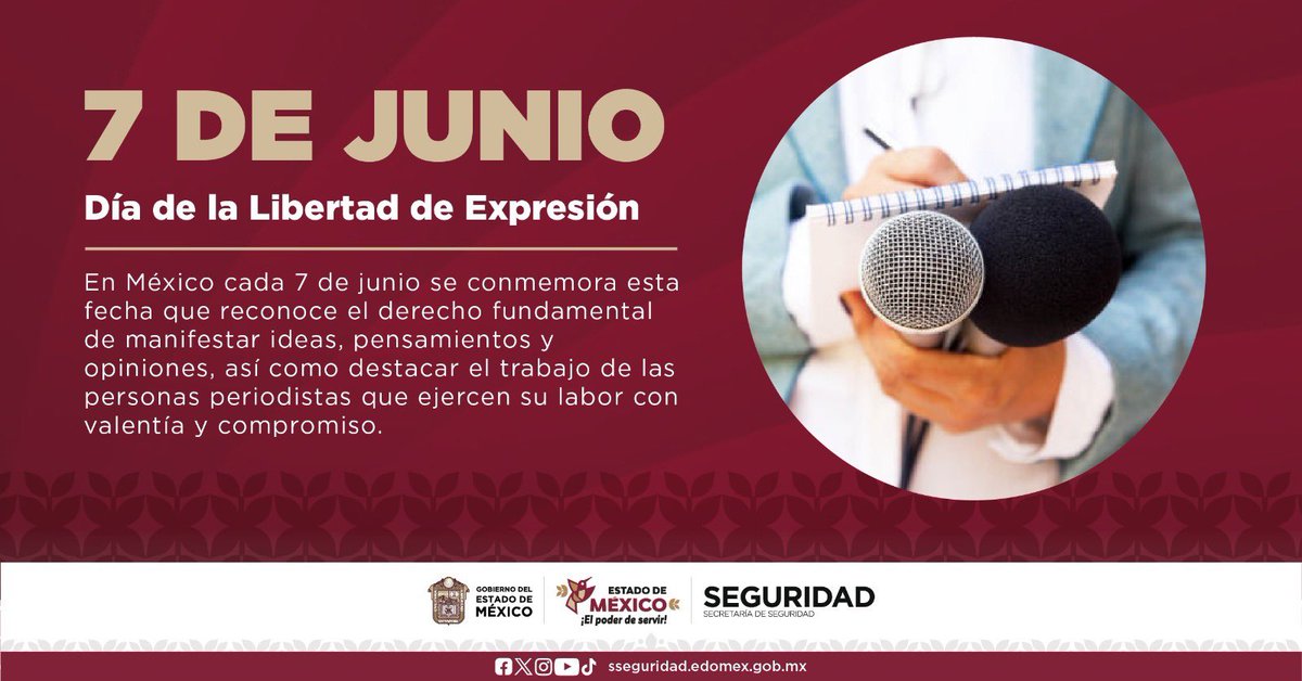 Expresar ideas con libertad es un derecho que fortalece la democracia y nos une como sociedad. Hoy reafirmamos nuestro compromiso con la #LibertadDeExpresión.

#ElPoderDeServir 💭