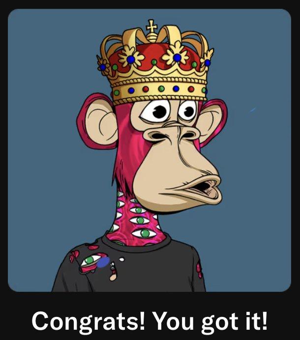 delbrok0's tweet image. Time for an upgrade. There's probably no NFT in the @BoredApeYC collection that represents me better: when I first jumped into the NFT space, I jumped with everything I had. Degens left and right thought that I was some kind of king. I wasn't. No kids, no responsibilities, etc.…