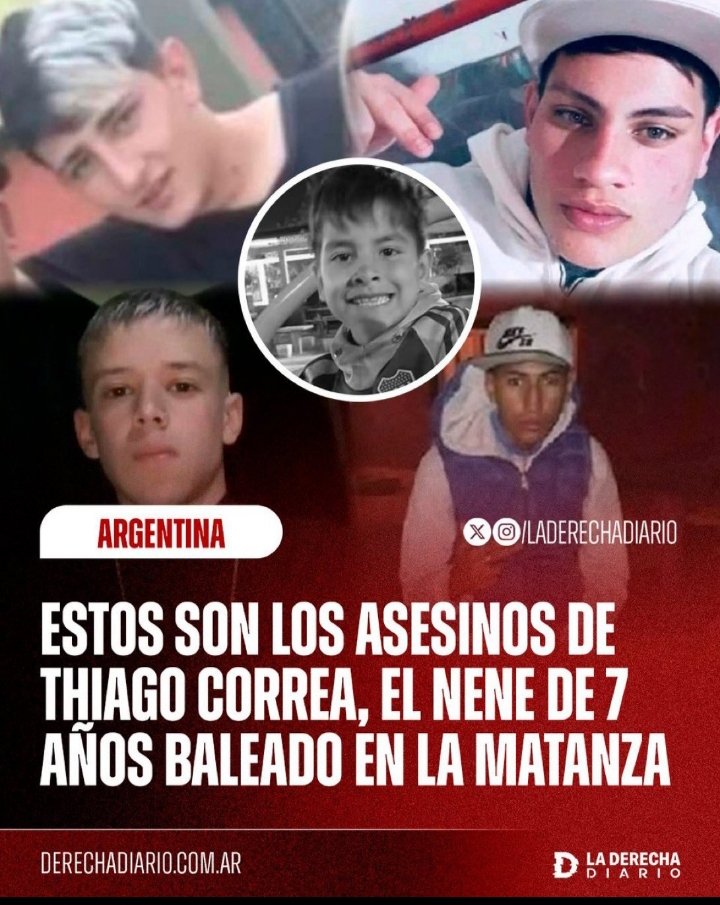 Acá los tenés a los asesinos