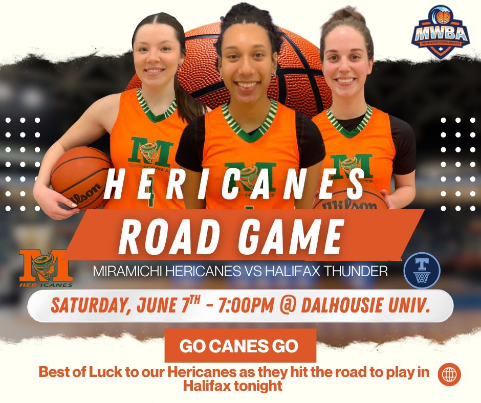 Road trip to Halifax to take on the Thunder tonight at 7pm <a href="/wattersja/">Jim Watters</a> <a href="/the_mwba/">Maritime Women's Basketball Association</a> <a href="/rewind959fm/">Rewind 95.9</a>