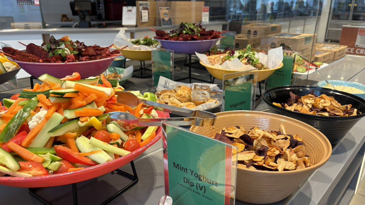 CMUCatering's tweet photo. Lovely food and service for todays WJEC conference buffet at the Llandaff campus @CardiffMetConf @cardiffmet https://t.co/4v31w9XENl