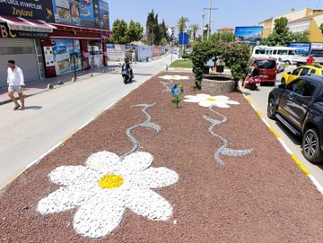 Refüj Boyama Çalışmaları