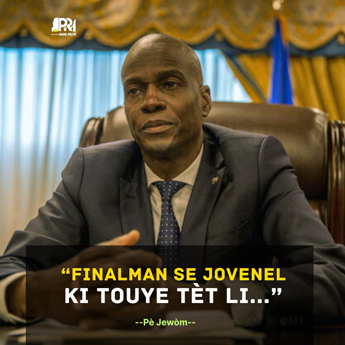 prmidy's tweet photo. ❌ Ni chèf lapolis ki te la nan moman an, 
❌ Ni chèf CSPN, 
❌ Ni minis jistis ak sekirite piblik,
❌ Ni minis enteryè, 
❌ Okenn nan chèf sèvis dirèk sekirite li yo (USP, USGPN, Cat Team), 
❌ Ni polisye ki te prezidan lakay li yo nan lannwit krim nan... https://t.co/tePeowYIL2