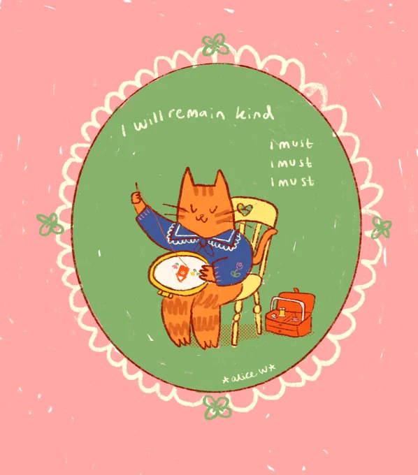 i will remain kind