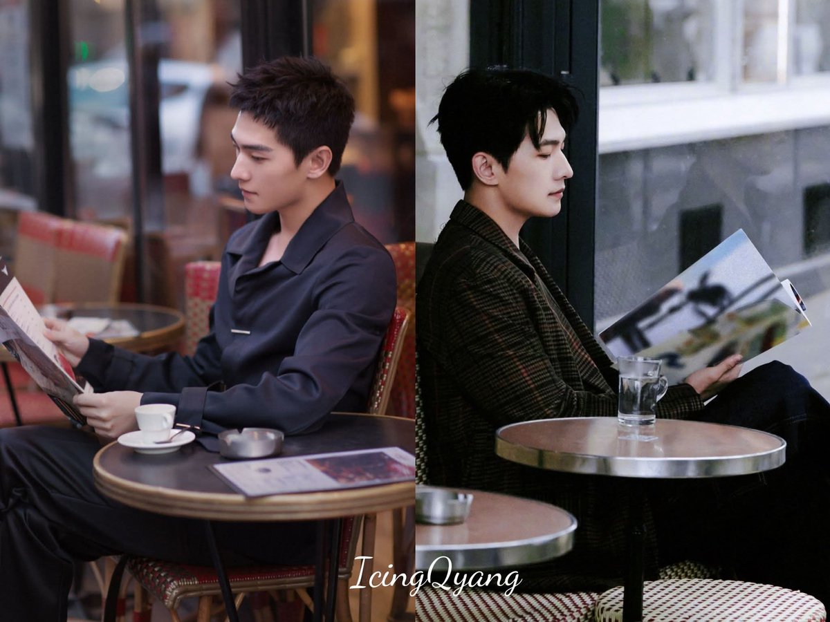 icingquinyang2's tweet photo. #YangYang杨洋 in Paris. 2019 On the left. 2024 on the right.
#ThisWasThen #thisisnow
Breakfast at a Parisian side walk cafe. #Bonjourcharmant. #Belhomme. #foreveryoung #ALookBack #slownewsday https://t.co/00PdsIrMKh