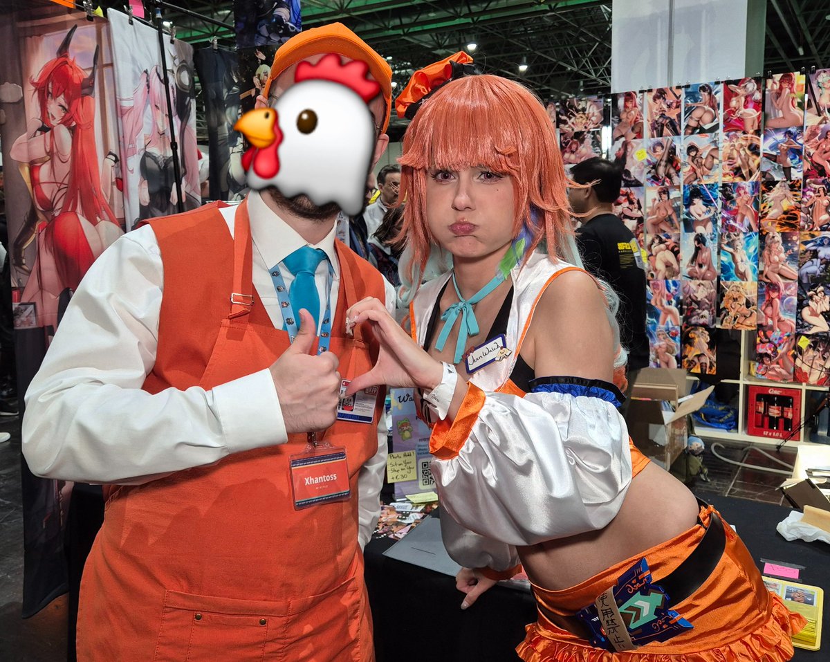 AdelbernNaxx's tweet image. Yay! Got to meet @jeanwanwanart for an employee evaluation.