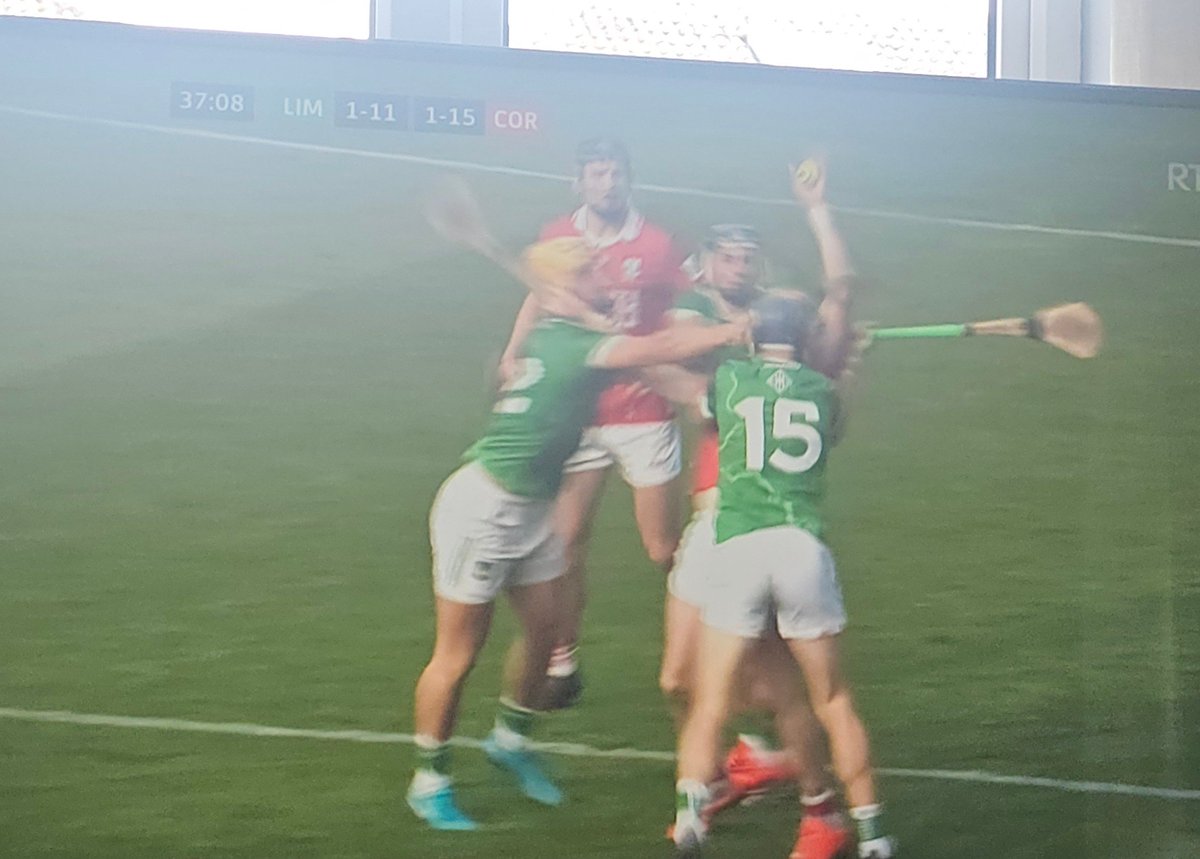 Mayhem, muscle and magic in The Munster Final....you wouldn't have it any other way.
#munsterchampionship 
#munsterfinal