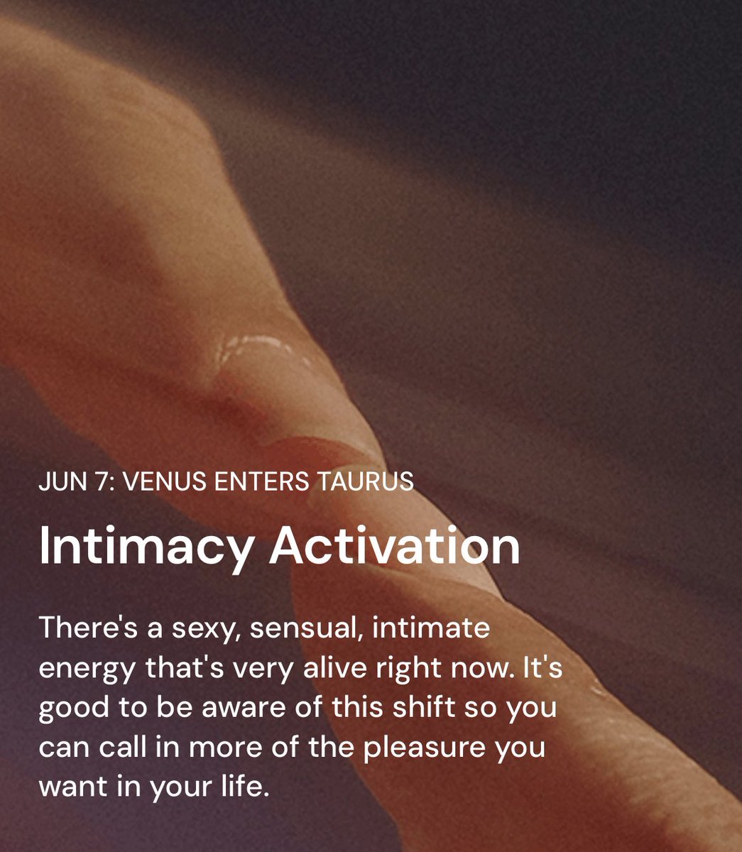 Tune in to your most intimate feels