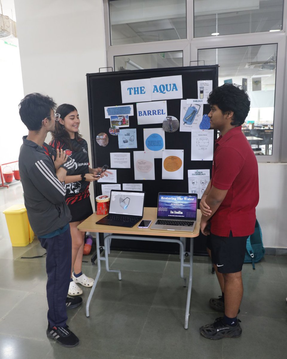 Stonehill_SIS's tweet image. Our grade 11 students dove into real-world challenges through the Collaborative Sciences Project—an interdisciplinary initiative focused on problem-solving, teamwork, and scientific inquiry.
#IBScience #StudentInnovation #SISlearns