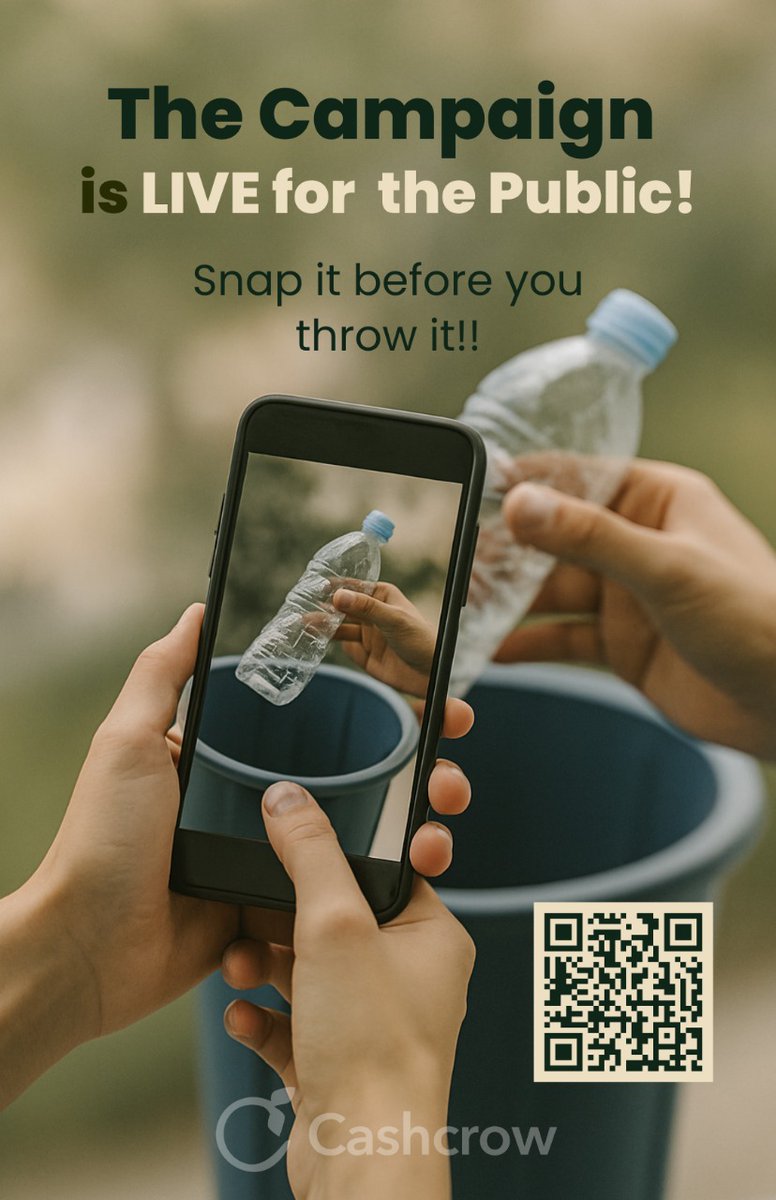 Just upload a pic of your waste before disposing it.

Let's create something useful for the planet