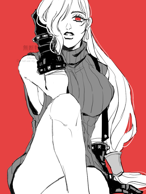 彼ハイネックノースリブ＆手袋