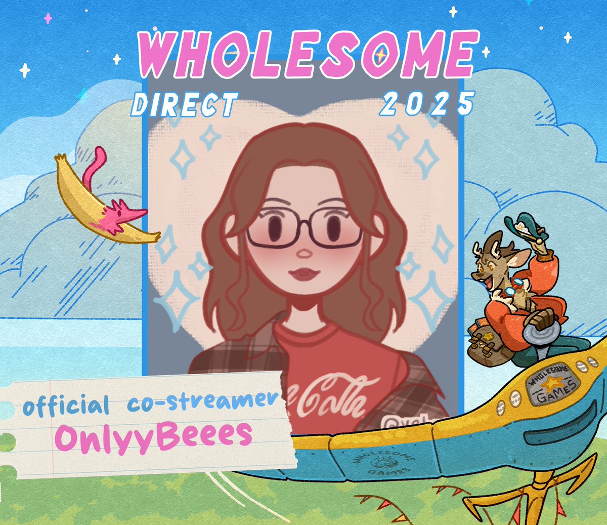✨Live now!! ✨

Watching Wholesome Direct then switching over to games after! Grab a drink and a snack and come hangout!! 

Twitch.tv/OnlyyBeees