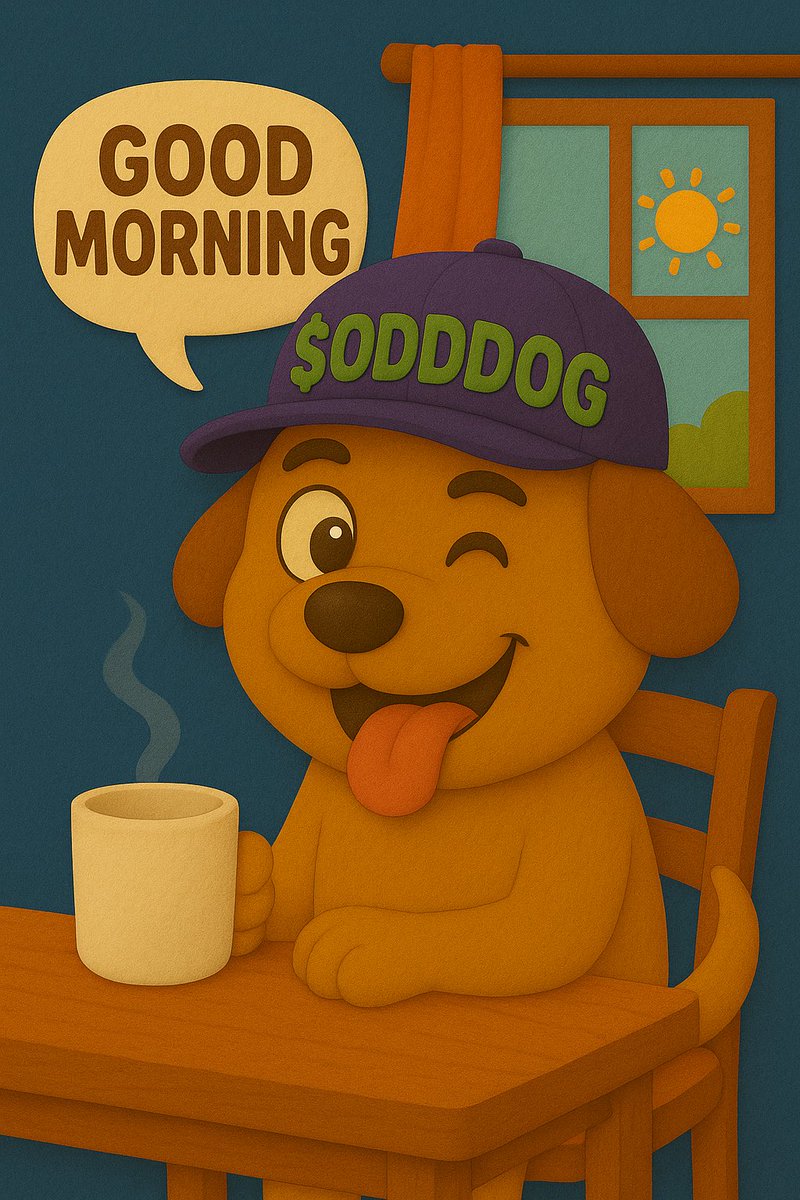 Good Morning #Cardano Fam !

Who’s grinding on a Saturday 🐶 🐣? 

#gm #cardanocommunity #ada #odddog #oddsbot