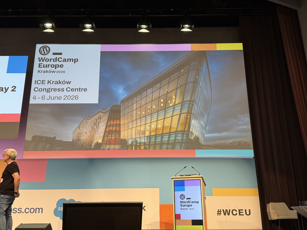 Hot off the press: WCEU 2026 will be held in Krakow, Poland! We will see you there!