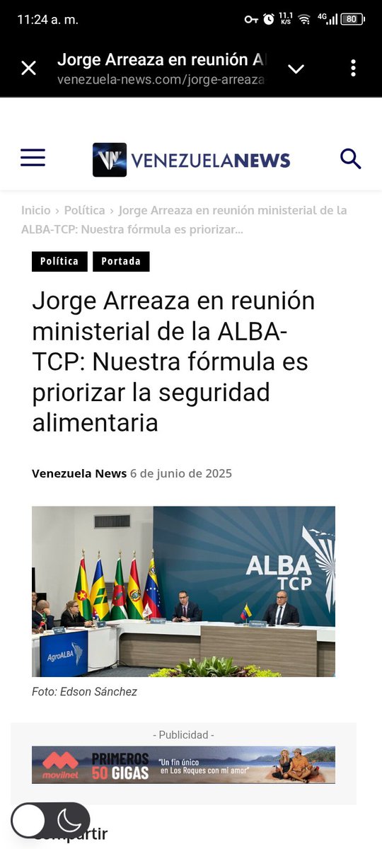 El Secretario Ejecutivo de la Alianza Bolivariana para los Pueblos de Nuestra América – Tratado de Comercio de los Pueblos (ALBA-TCP), priorizó la búsqueda de fórmulas de ganar-ganar que aseguren la seguridad y soberanía alimentaria de las naciones miembros.