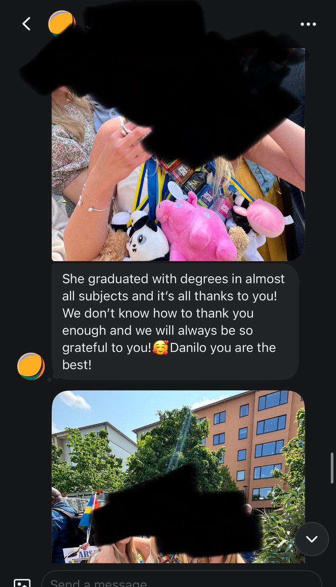 from needing to travel from Norway to receive care for severe #longcovid to sending me this message.
I’m the happiest doctor n the world today ❤️

blog: danilobuonsenso.substack.com
book: tinyurl.com/4tsvhwat