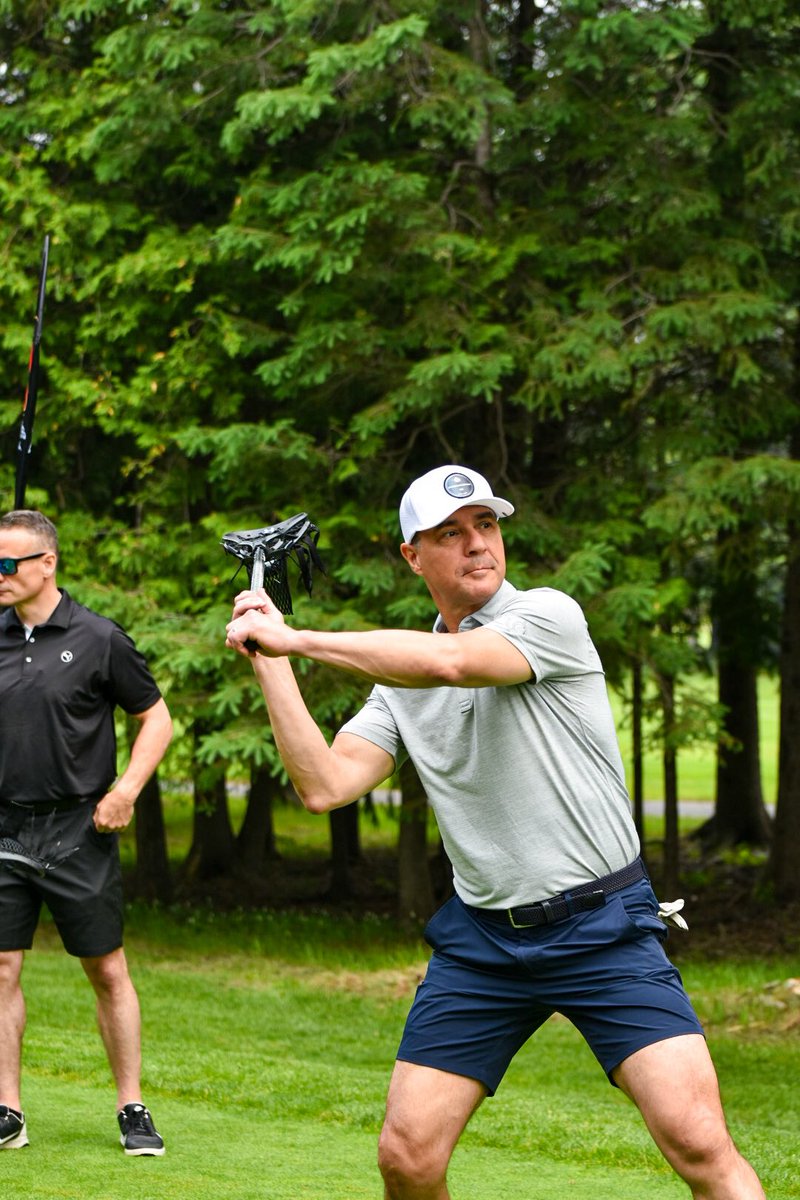 Lacrosse 🤝 Golf 🤝 Hockey Legends

We hit the links at the annual <a href="/Senators/">Ottawa Senators</a> Alumni Charity Golf Tournament presented by <a href="/Bell/">Bell</a> — and brought a little lacrosse twist with us 👀

NHL greats and Ottawa icons took their shot at our longest drive competition… using a lacrosse stick