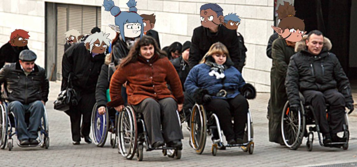 Took <a href="/RuyuiStudios/">RUYUI</a> haters out for some fresh air. You’re welcome.

If you wanna get out of that wheelchair, stop hating. Or I’ll be pushing you forever.